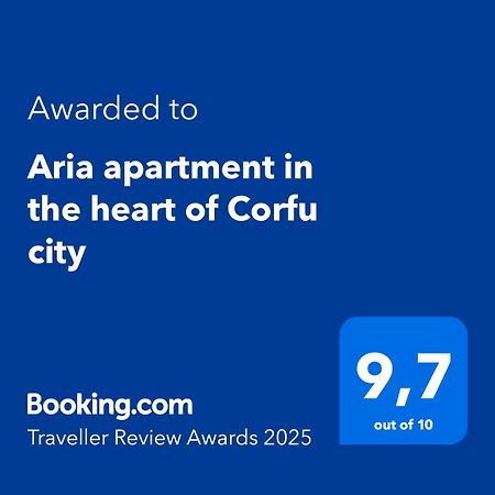 Aria Apartment In The Heart Of Corfu  Ngoại thất bức ảnh